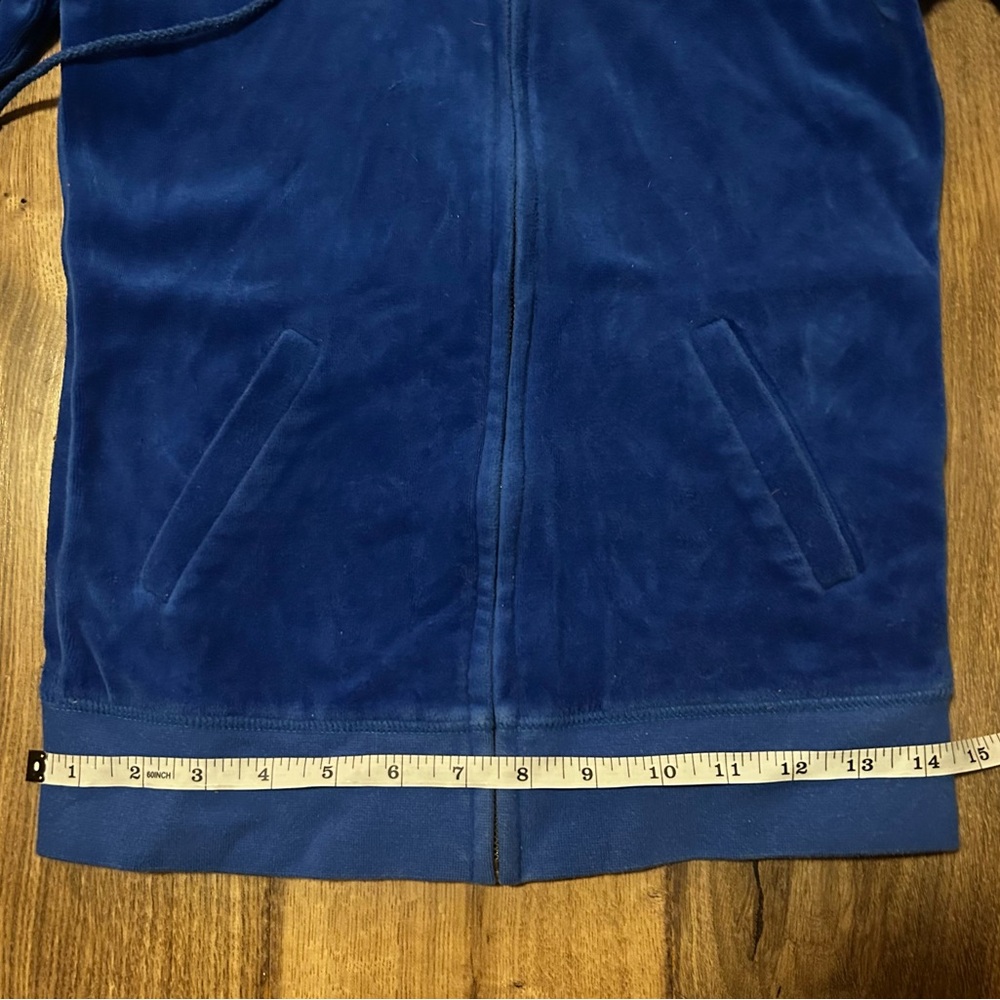 Juicy Couture Y2K Mcbling royal blue sweater - Picture 7 of 9